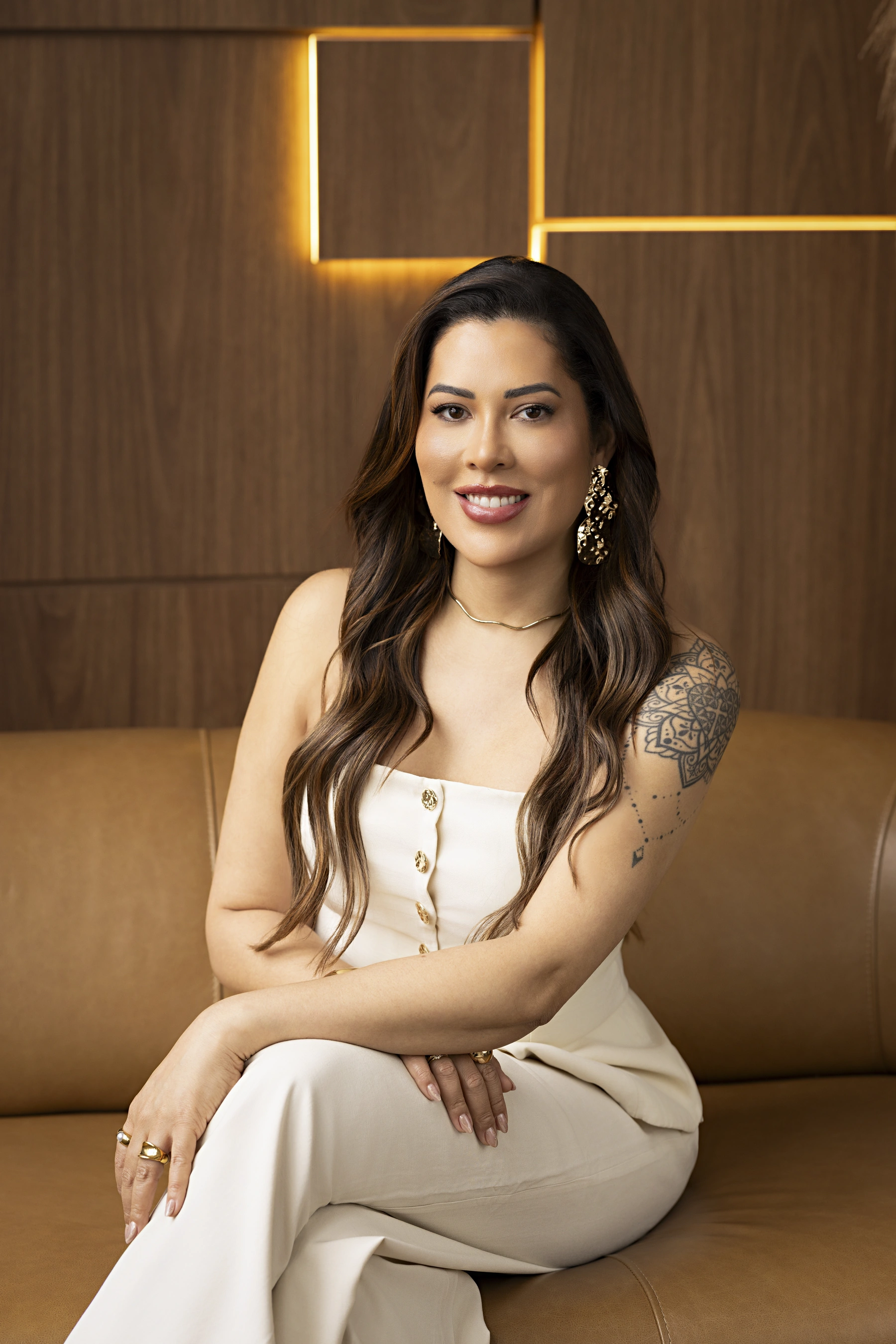 Dra. Daiane Xavier no consultório